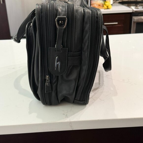 Hartmann Women's Leather Laptop Bag/Briefcase - Picture 2 of 3
